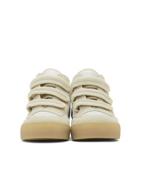 MM6 MAISON MARGIELA Taupe And White 3  Sneakers