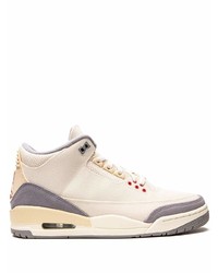 Jordan Air 3 Retro Muslin Sneakers