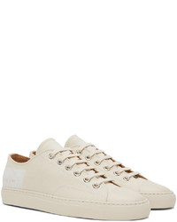 Common Projects Beige Tournat Low Sneakers