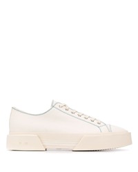Oamc Contrast Stitching Low Top Sneakers