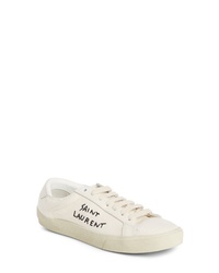Saint Laurent Court Classic Embroidered Sneaker