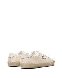 YSL Court Classic Sl06 Embroidered Sneakers