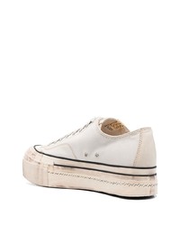 VISVIM Distressed Lace Up Sneakers