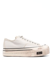 VISVIM Distressed Lace Up Sneakers