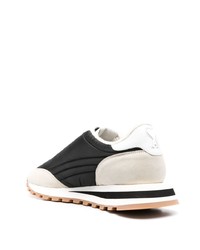 Ami Paris Logo Patch Panelled Sneakers