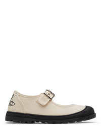 Vivienne Westwood Off White Canvas Sneakers