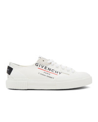 Givenchy Off White Paris Tennis Sneakers