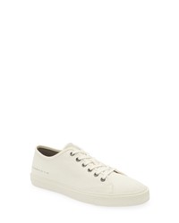 AllSaints Theo Canvas Sneaker In Off White At Nordstrom
