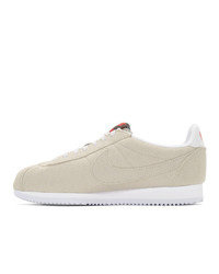 Nike White Stranger Things Edition Classic Cortez Qs Ud Sneakers
