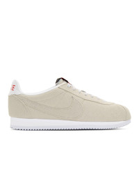 Nike White Stranger Things Edition Classic Cortez Qs Ud Sneakers