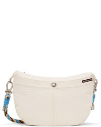 Andersson Bell Off White Wrinkle Rope Messenger Bag