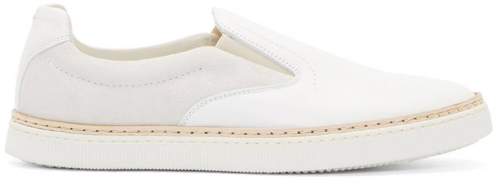 maison margiela slip on sneakers