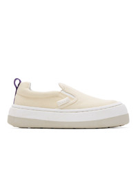 Eytys Off White Canvas Venice Sneakers
