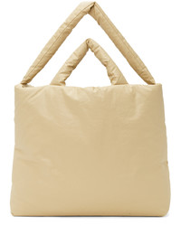 Kassl Editions Beige Large Oil Pillow Tote