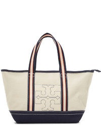 Tory Burch Bombe T Canvas Small Tote