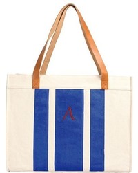 Cathy's Concepts Monogram Canvas Tote