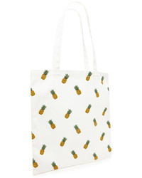 Forever 21 Pineapple Print Tote Bag