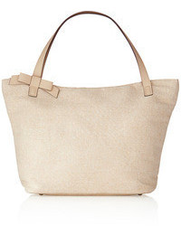 The Limited Shimmery Canvas Tote