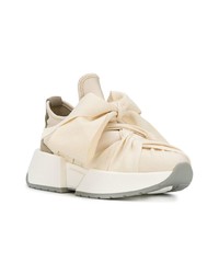 MM6 MAISON MARGIELA Bow Front Gathered Effect Sneakers