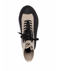 Jil Sander Lace Up Chunky Ankle Boots