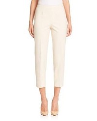 Piazza Sempione Audrey Cropped Sateen Pants