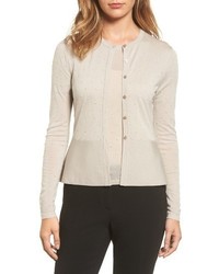 BOSS Faithe Dot Jacquard Cardigan