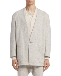 FEAR OF GOD ZEGNA Fear Of God X Eregildo Zegna One Button Donegal Wool Jacket