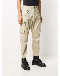 DSQUARED2 Logo Print Tapered Cargo Trousers