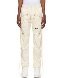 DSQUARED2 Off White Cotton Cargo Pants