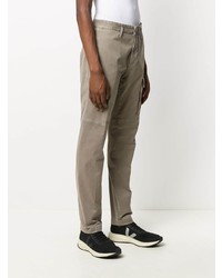 Stone Island Patch Embellished Chinos