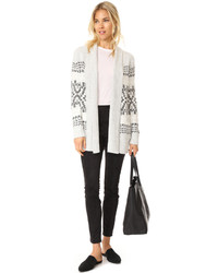 Cupcakes And Cashmere Raleigh Jacquard Cardigan