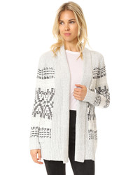 Cupcakes And Cashmere Raleigh Jacquard Cardigan