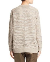 Brunello Cucinelli Cashmere Sequin Sweater