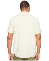 HUF Course Short Sleeve Chambray Shirt Clothing