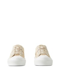 Burberry Check Low Top Sneakers