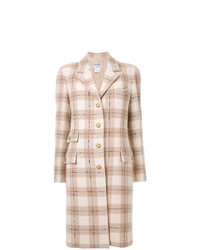 Chanel Vintage Checked Coat