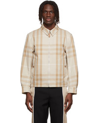 Burberry Taupe Cotton Jacket