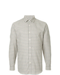 Gieves & Hawkes Long Sleeved Checked Shirt