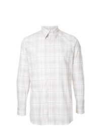 Gieves & Hawkes Long Sleeved Checked Shirt