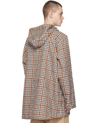 Nigel Cabourn Brown Check Coat