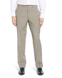 John W. Nordstrom Check Wool Trousers