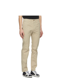 RRL Beige Chino Officer Fit Trousers
