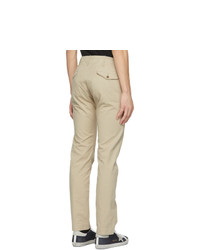 RRL Beige Chino Officer Fit Trousers