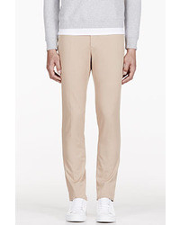 Carven Beige Cotton Classic Chinos