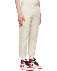 Nike Beige Cotton Trousers
