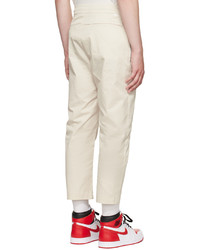 Nike Beige Cotton Trousers