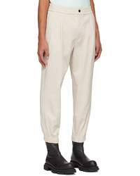 Solid Homme Beige Four Pocket Trousers