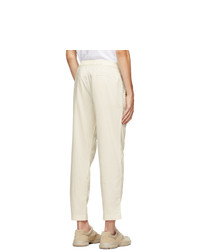 BOSS Beige Tapered Trousers