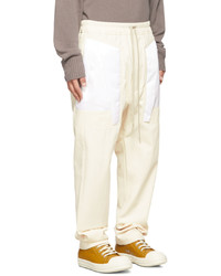 Rick Owens Beige Trousers