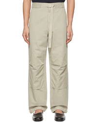 Lemaire Beige Utility Trousers